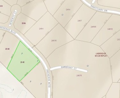 BUY NOW AND BUILD LATER.  This vacant lot is located in The on Tangle Ridge Golf Club in Texas - for sale on GolfHomes.com, golf home, golf lot