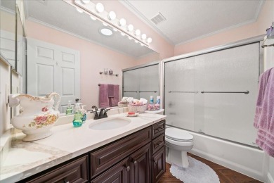 Morning coffee or evening cocktails on the enclosed lanai on Spanish Lakes Fairways in Florida - for sale on GolfHomes.com, golf home, golf lot