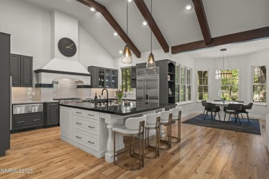 Nestled in the heart of Montreux, this exquisite custom home has on Montreux Golf and Country Club in Nevada - for sale on GolfHomes.com, golf home, golf lot