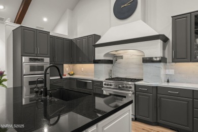 Nestled in the heart of Montreux, this exquisite custom home has on Montreux Golf and Country Club in Nevada - for sale on GolfHomes.com, golf home, golf lot