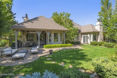 Nestled in the heart of Montreux, this exquisite custom home has on Montreux Golf and Country Club in Nevada - for sale on GolfHomes.com, golf home, golf lot