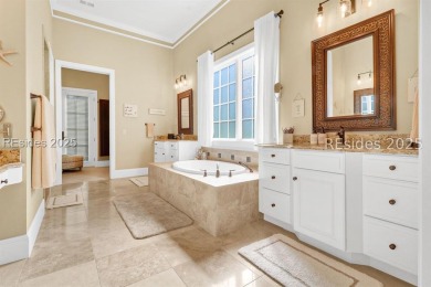 Conveniently located near Berkeley Hall's River Park, this 4BR on Berkeley Hall Golf Club in South Carolina - for sale on GolfHomes.com, golf home, golf lot