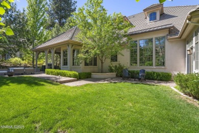 Nestled in the heart of Montreux, this exquisite custom home has on Montreux Golf and Country Club in Nevada - for sale on GolfHomes.com, golf home, golf lot