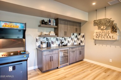 Stunning custom retreat in the gated golf community of Chaparral on The Golf Club At Chaparral Pines in Arizona - for sale on GolfHomes.com, golf home, golf lot