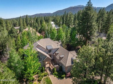 Nestled in the heart of Montreux, this exquisite custom home has on Montreux Golf and Country Club in Nevada - for sale on GolfHomes.com, golf home, golf lot