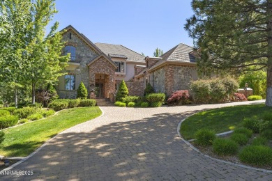 Nestled in the heart of Montreux, this exquisite custom home has on Montreux Golf and Country Club in Nevada - for sale on GolfHomes.com, golf home, golf lot