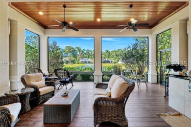 Conveniently located near Berkeley Hall's River Park, this 4BR on Berkeley Hall Golf Club in South Carolina - for sale on GolfHomes.com, golf home, golf lot