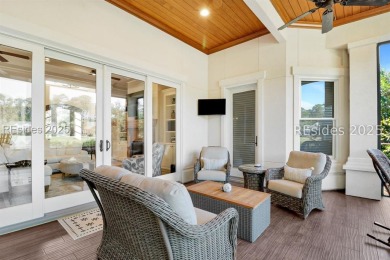 Conveniently located near Berkeley Hall's River Park, this 4BR on Berkeley Hall Golf Club in South Carolina - for sale on GolfHomes.com, golf home, golf lot