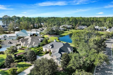 Conveniently located near Berkeley Hall's River Park, this 4BR on Berkeley Hall Golf Club in South Carolina - for sale on GolfHomes.com, golf home, golf lot