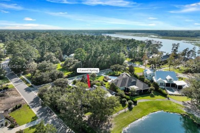 Conveniently located near Berkeley Hall's River Park, this 4BR on Berkeley Hall Golf Club in South Carolina - for sale on GolfHomes.com, golf home, golf lot