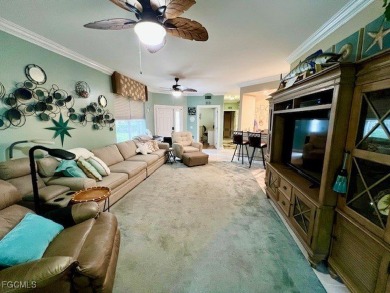 ENJOY your morning coffee on your Private Landscaped Lanai as on Colonial Country Club in Florida - for sale on GolfHomes.com, golf home, golf lot