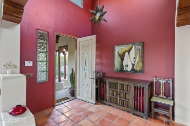 Step inside this magnificent Santa Fe style custom home. Soaring on Forty Niner Golf and Country Club in Arizona - for sale on GolfHomes.com, golf home, golf lot