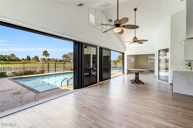 This beautifully reimagined 3-bedroom home with a private den on The Forest Country Club in Florida - for sale on GolfHomes.com, golf home, golf lot