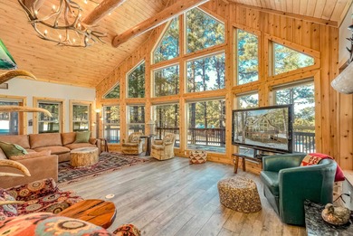 Incredibly beautiful custom home located on the highly manicured on Angel Fire Resort Country Club in New Mexico - for sale on GolfHomes.com, golf home, golf lot