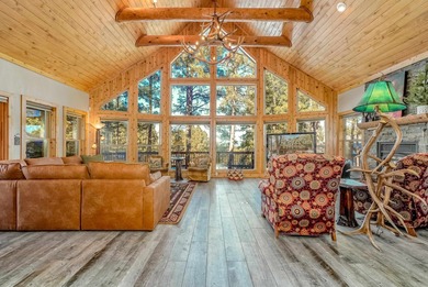 Incredibly beautiful custom home located on the highly manicured on Angel Fire Resort Country Club in New Mexico - for sale on GolfHomes.com, golf home, golf lot