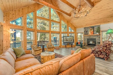 Incredibly beautiful custom home located on the highly manicured on Angel Fire Resort Country Club in New Mexico - for sale on GolfHomes.com, golf home, golf lot