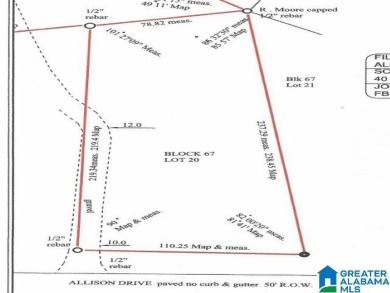 Looking for a lot to build on in Tuscaloosa County? Here it is! on Lakeview Country Club in Alabama - for sale on GolfHomes.com, golf home, golf lot