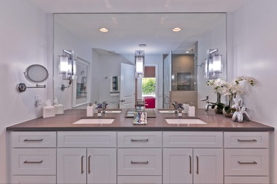 Perched above the valley in the guard gated Thunderbird Villas on Thunderbird Country Club in California - for sale on GolfHomes.com, golf home, golf lot