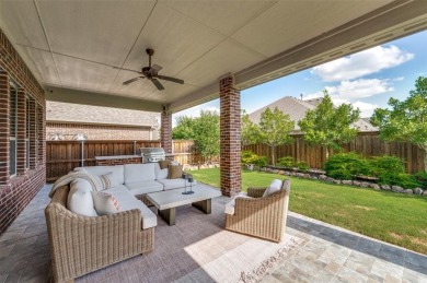 Welcome to your ideal one-story retreat in the prestigious on The Tribute At the Colony in Texas - for sale on GolfHomes.com, golf home, golf lot