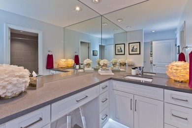 Perched above the valley in the guard gated Thunderbird Villas on Thunderbird Country Club in California - for sale on GolfHomes.com, golf home, golf lot