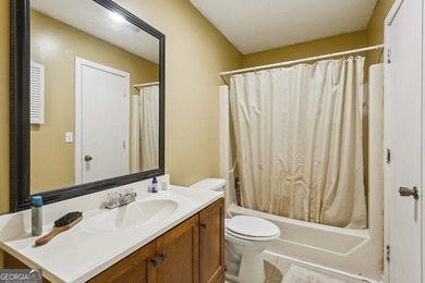 Beautiful Lake Arrowhead setting for this terrific 2 bed 2 1/2 on The Highlands Course at Lake Arrowhead in Georgia - for sale on GolfHomes.com, golf home, golf lot