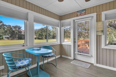 Enjoy true Coastal living at this stunning 3 bedroom, 2-bath on Oak Island Golf Club in North Carolina - for sale on GolfHomes.com, golf home, golf lot