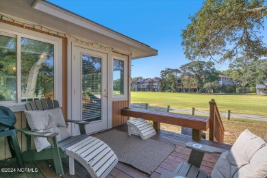 Enjoy true Coastal living at this stunning 3 bedroom, 2-bath on Oak Island Golf Club in North Carolina - for sale on GolfHomes.com, golf home, golf lot