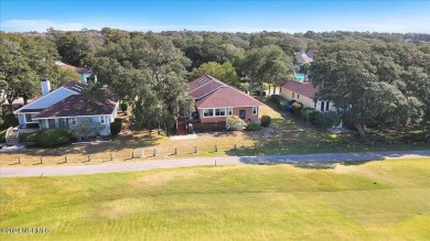 Enjoy true Coastal living at this stunning 3 bedroom, 2-bath on Oak Island Golf Club in North Carolina - for sale on GolfHomes.com, golf home, golf lot