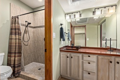 Fully furnished 2 beds, 2 baths, 2 car garage, fireplace on Rio Verde Country Club - Quail Run in Arizona - for sale on GolfHomes.com, golf home, golf lot