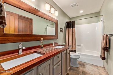 Fully furnished 2 beds, 2 baths, 2 car garage, fireplace on Rio Verde Country Club - Quail Run in Arizona - for sale on GolfHomes.com, golf home, golf lot