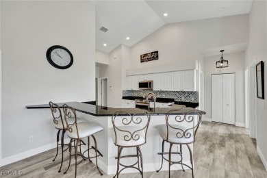 Welcome to your beautifully refreshed oasis in Fountain on Pelican Sound Golf and River Club in Florida - for sale on GolfHomes.com, golf home, golf lot