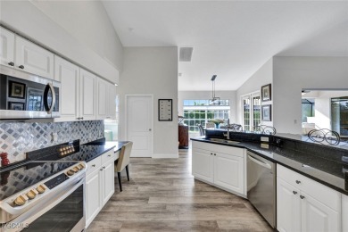 Welcome to your beautifully refreshed oasis in Fountain on Pelican Sound Golf and River Club in Florida - for sale on GolfHomes.com, golf home, golf lot