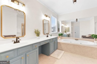 It looks like something out of a storybook- crisp trim on Reunion Golf Club in Georgia - for sale on GolfHomes.com, golf home, golf lot