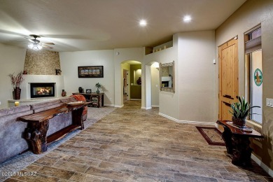 Beautiful custom residence situated in one of Tucson's most on Forty Niner Golf and Country Club in Arizona - for sale on GolfHomes.com, golf home, golf lot