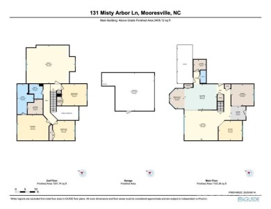 Welcome to 131 Misty Arbor Lane! This 3 BR, 2.5 BA home offers a on Mooresville Golf Course in North Carolina - for sale on GolfHomes.com, golf home, golf lot