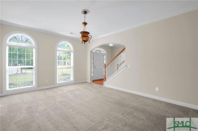 Beautiful 2-story brick home w/Hardi-Plank accents sits on a on Savannah Quarters Country Club in Georgia - for sale on GolfHomes.com, golf home, golf lot