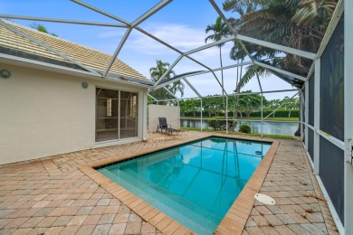 Welcome home to this 3 bedroom, 2 bathroom waterfront home in on Breakers Rees Jones Course in Florida - for sale on GolfHomes.com, golf home, golf lot