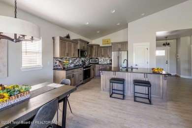 Stunning mountain modern home located on the golf course in on Star Valley RV Golf Course in Wyoming - for sale on GolfHomes.com, golf home, golf lot