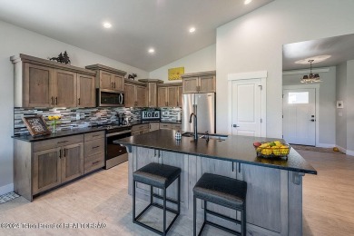 Stunning mountain modern home located on the golf course in on Star Valley RV Golf Course in Wyoming - for sale on GolfHomes.com, golf home, golf lot