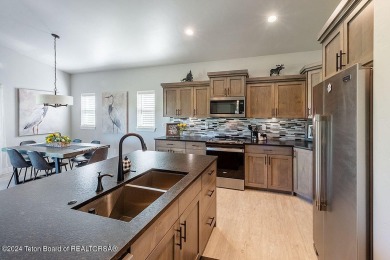 Stunning mountain modern home located on the golf course in on Star Valley RV Golf Course in Wyoming - for sale on GolfHomes.com, golf home, golf lot