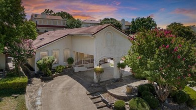 Nestled on a hilltop with a view of Lake Ray Hubbard, in the on Lakeside Village Golf Course in Texas - for sale on GolfHomes.com, golf home, golf lot