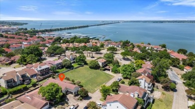 Nestled on a hilltop with a view of Lake Ray Hubbard, in the on Lakeside Village Golf Course in Texas - for sale on GolfHomes.com, golf home, golf lot