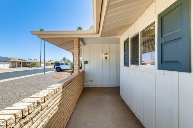 Discover the perfect retirement haven in this timeless 3-bed on Sun City Lakes West and East in Arizona - for sale on GolfHomes.com, golf home, golf lot