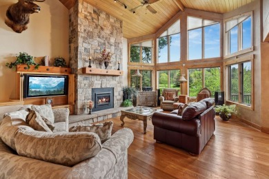 Nestled on the 7th fairway of the Eagle Bend Golf Course you on Eagle Bend Golf Course in Montana - for sale on GolfHomes.com, golf home, golf lot