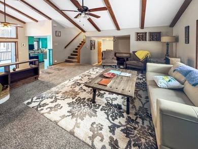 Come see this spacious 4-bedroom, 3-bath split-level, 2-story on Angel Fire Resort Country Club in New Mexico - for sale on GolfHomes.com, golf home, golf lot