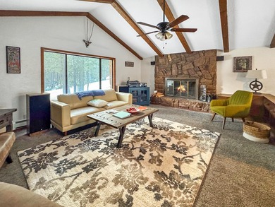 Come see this spacious 4-bedroom, 3-bath split-level, 2-story on Angel Fire Resort Country Club in New Mexico - for sale on GolfHomes.com, golf home, golf lot