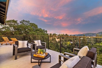 Stunning new construction contemporary with panoramic Mt. Diablo on  in California - for sale on GolfHomes.com, golf home, golf lot