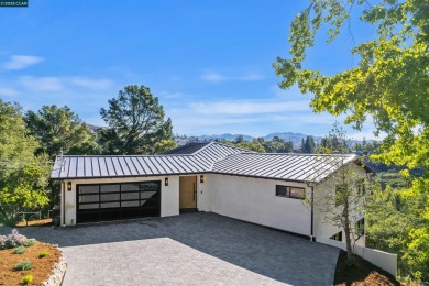 Stunning new construction contemporary with panoramic Mt. Diablo on  in California - for sale on GolfHomes.com, golf home, golf lot