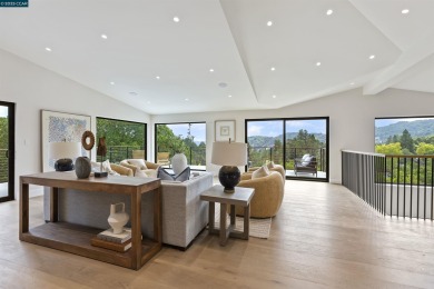 Stunning new construction contemporary with panoramic Mt. Diablo on  in California - for sale on GolfHomes.com, golf home, golf lot