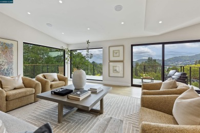 Stunning new construction contemporary with panoramic Mt. Diablo on  in California - for sale on GolfHomes.com, golf home, golf lot